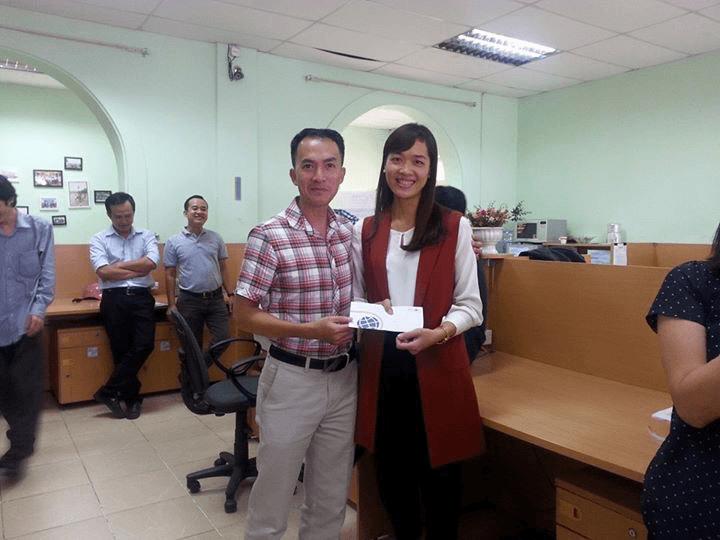 Trao thưởng cho sáng kiến thuộc phòng Nhân sự - Hành chính