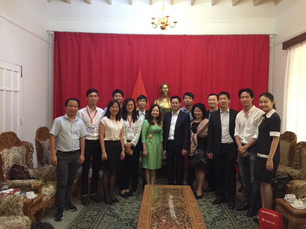 Hyperlogy cùng đoàn doanh nghiệp Việt Nam thăm và làm việc với Đại sứ quán Việt Nam tại Myanmar
