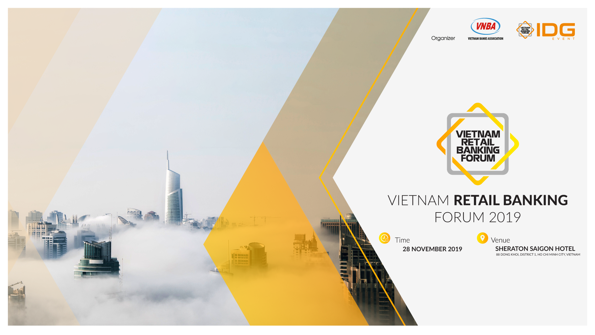 Diễn đàn Ngân hàng Bán lẻ 2019 tổ chức ngày 28112019 tại Thành phố Hồ Chí Minh
