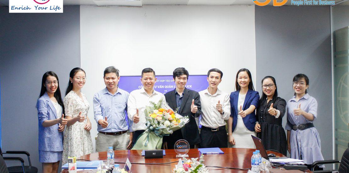 Lễ ký kết hợp tác giữa Hyperlogy và OD Click