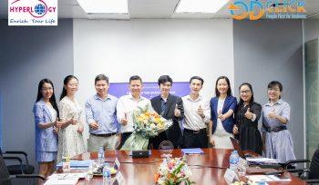 Lễ ký kết hợp tác giữa Hyperlogy và OD Click