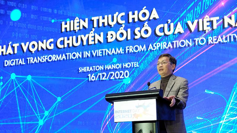 Ông Vũ Hoàng Liên Internet Day 2020 Hiện thực hóa khát vọng Chuyển đổi số của Việt Nam