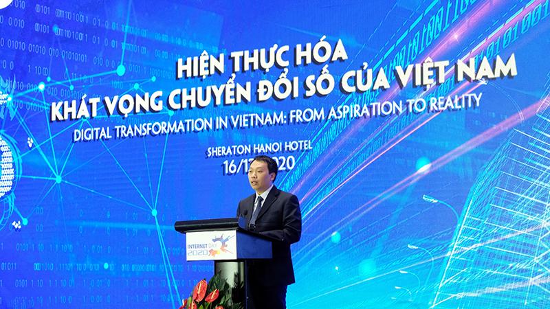 Ông Nguyễn Huy Dũng Internet Day 2020 Hiện thực hóa khát vọng Chuyển đổi số của Việt Nam
