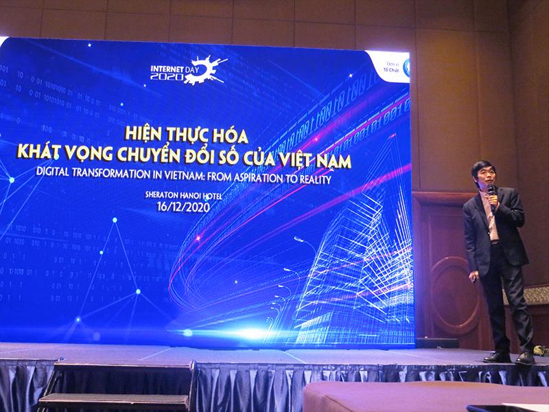 Chủ tịch Hyperlogy tại Internet Day 2020