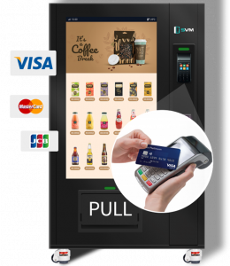 Smart Vending Machines disinfect and support card payment | Hyperlogy