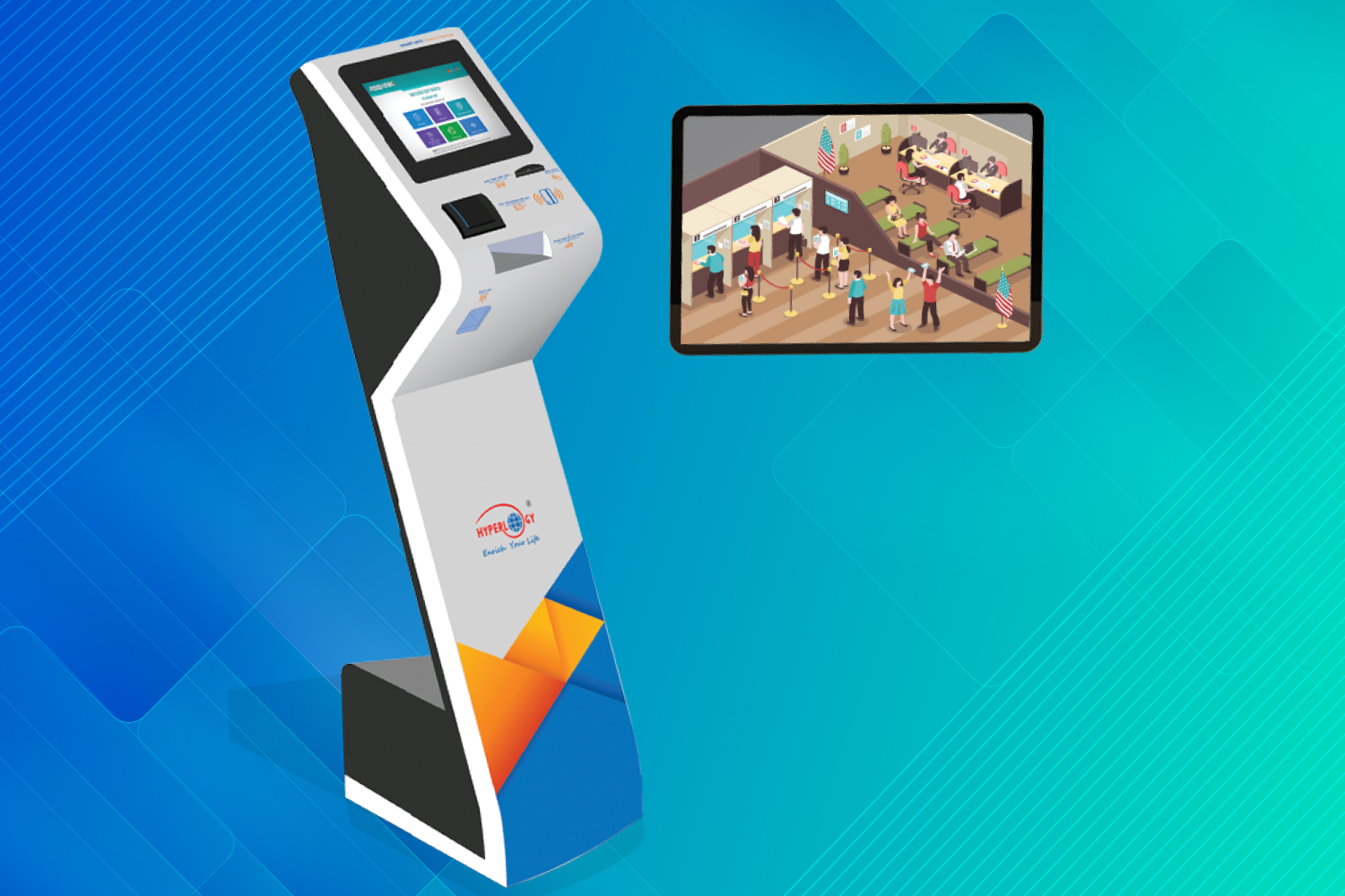 Smart ID Lite kiosk thông minh nhỏ gọn