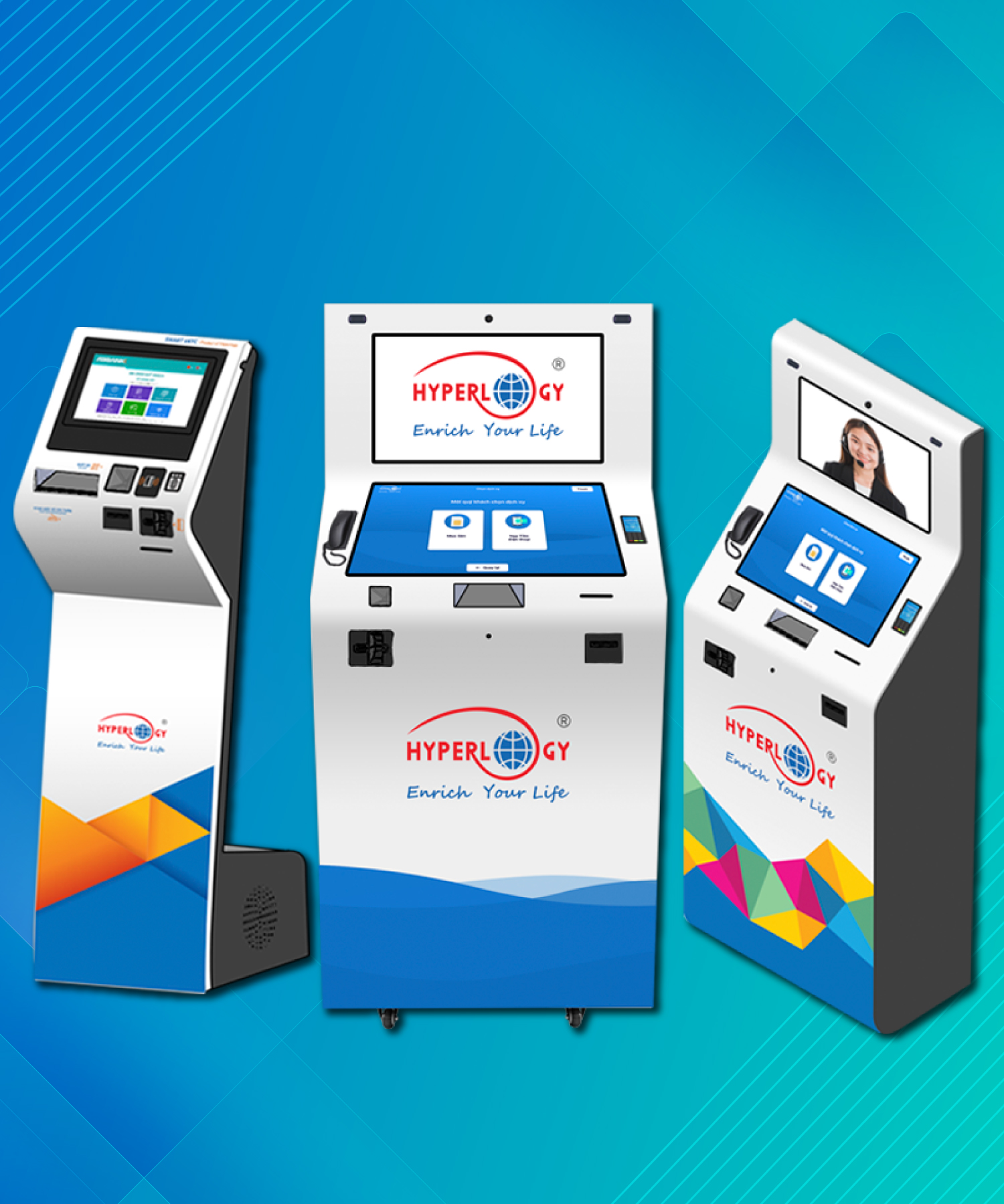 Smart ID kiosk thông minh đa năng