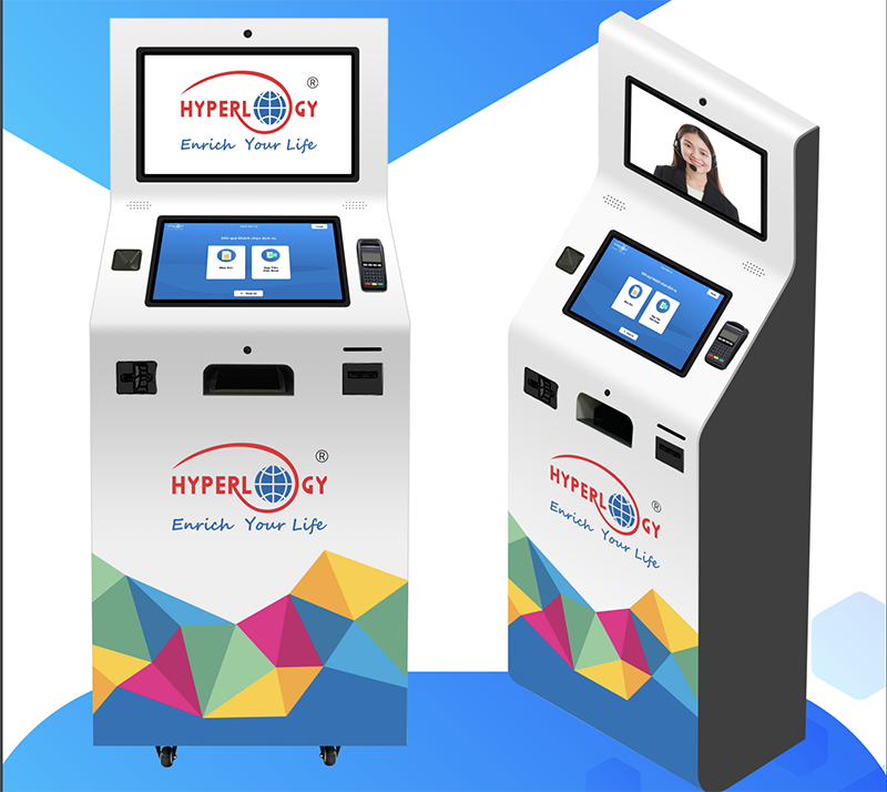 Hình ảnh kiosk do Hyperlogy thiết kế