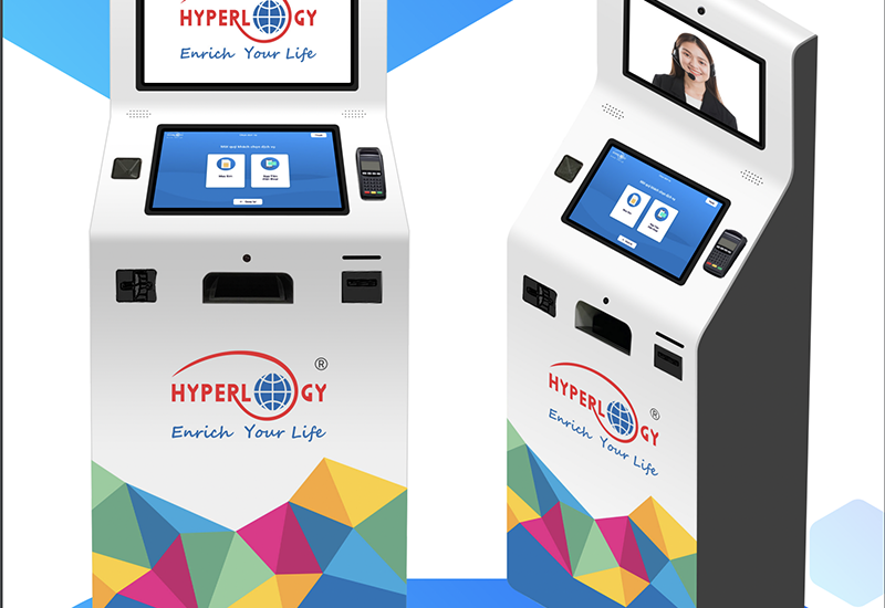 Hình ảnh kiosk do Hyperlogy thiết kế