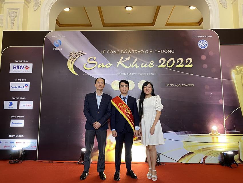 Đại diện Hyperlogy tham gia Lễ trao Giải thưởng Sao Khuê 2022