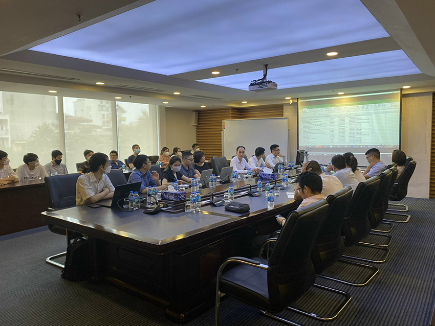 Đại diện BAOVIET Bank và Hyperlogy tham gia lễ Kick-off