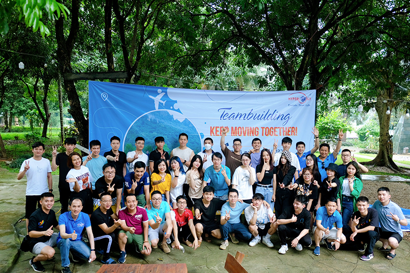 Kết thúc buổi Teambuilding vui vẻ