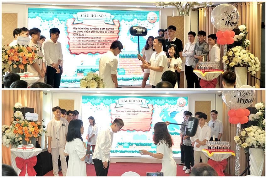 Trò chơi vui nhộn khuấy động không khí