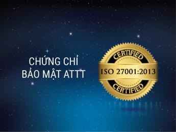 Chứng chỉ bảo mật an toàn thông tin ISO 270012013