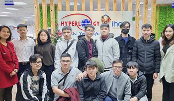 Hyperlogy đón tiếp học viên Học viện công nghệ TechMaster