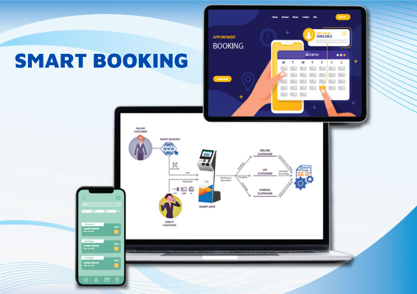 Smart Booking - Register for online transactions