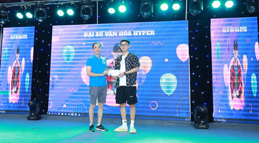 Đại sứ văn hóa Hyperlogy - anh Nguyễn Ngọc Minh.