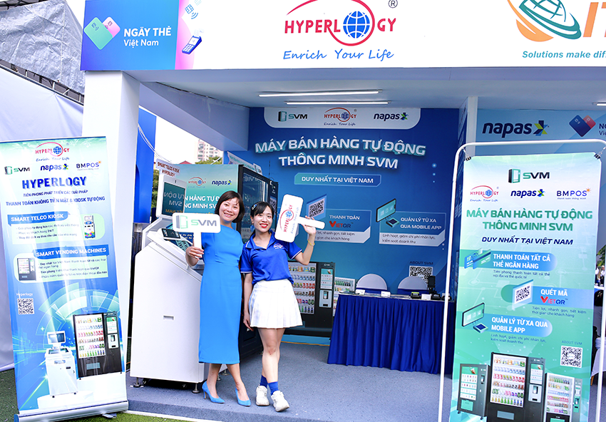 Check - in cùng Hyperlogy tại Ngày thẻ Việt Nam 2023