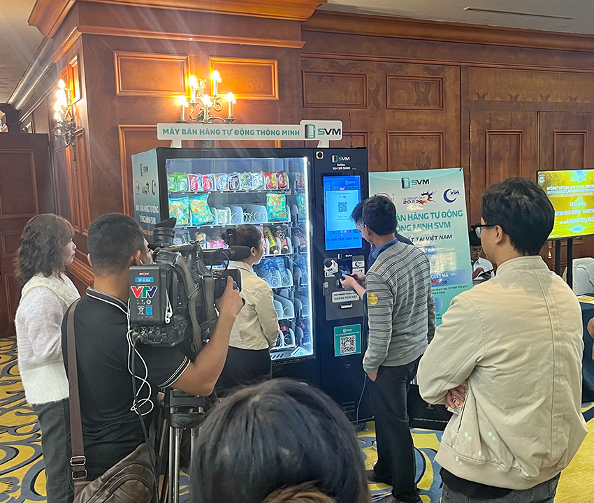 SVM xuất hiện đầy nổi bật tại Internet Day 2023 thu hút sự chú ý của Đài truyền hình VTV