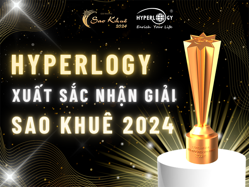 Hyperlogy xuất sắc nhận giải Sao Khuê 2024