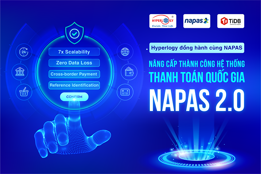 Hyperlogy đồng hành cùng NAPAS nâng cấp thành công Hệ thống thanh toán quốc gia NAPAS 2.0