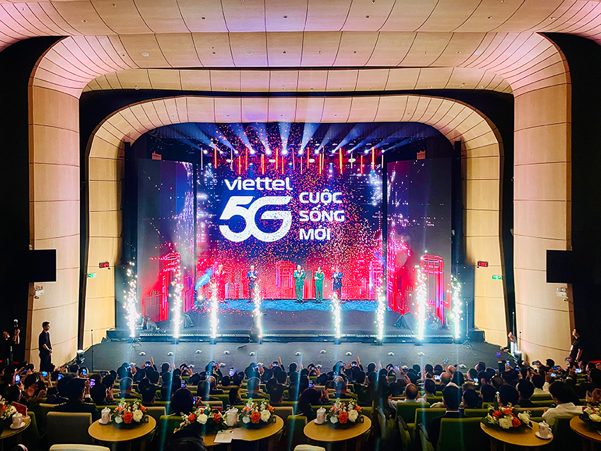 Hyperlogy chúc mừng Viettel tổ chức lễ khai trương mạng Viettel 5G đầu tiên tại Việt Nam và kỷ niệm 20 năm kinh doanh dịch vụ viễn thông