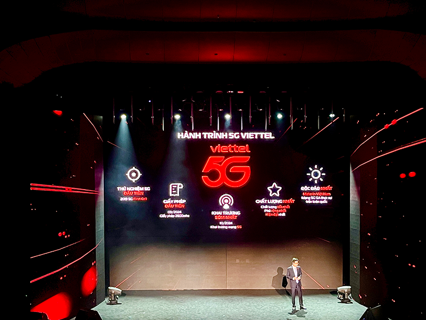 Viettel khai trương mạng 5G đầu tiên tại Việt Nam