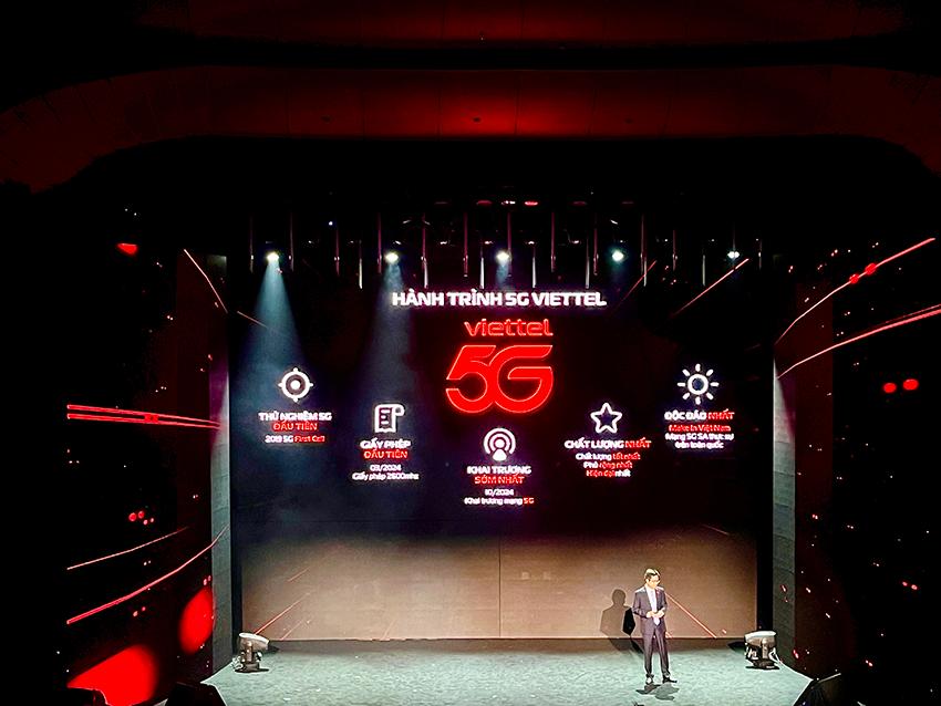 Viettel khai trương mạng 5G đầu tiên tại Việt Nam