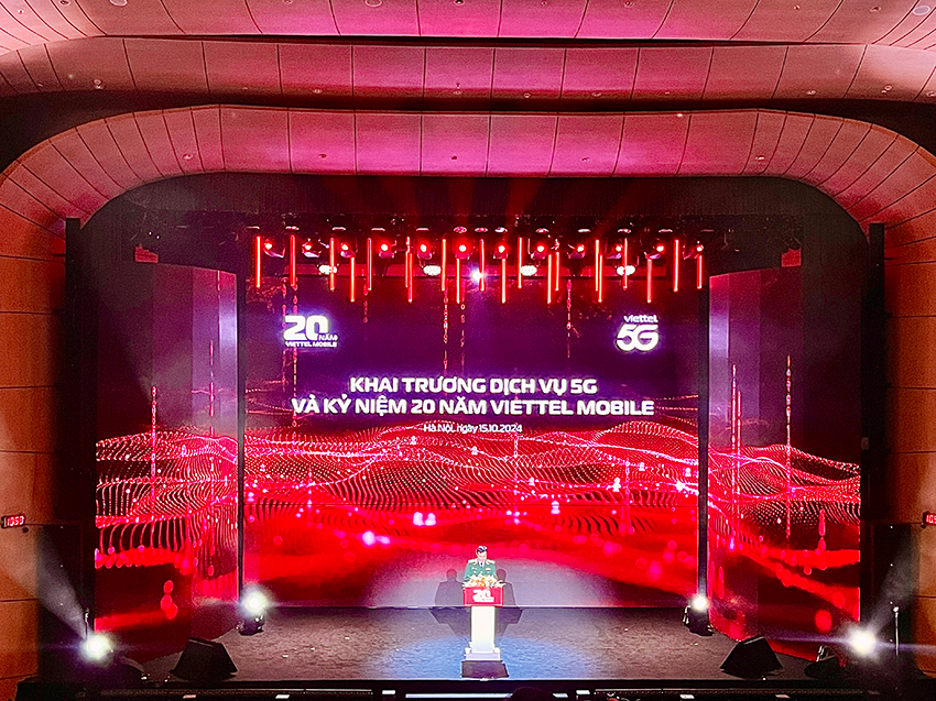 Viettel khai trương dịch vụ 5G và kỷ niệm 20 năm Viettel Moblie