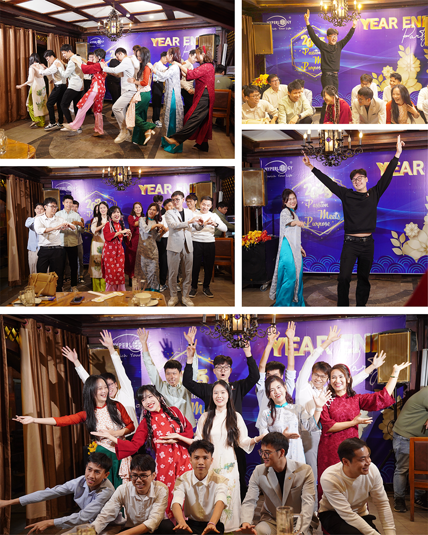 Âm nhạc và vũ điệu hòa quyện, tạo nên không khí thật náo nhiệt