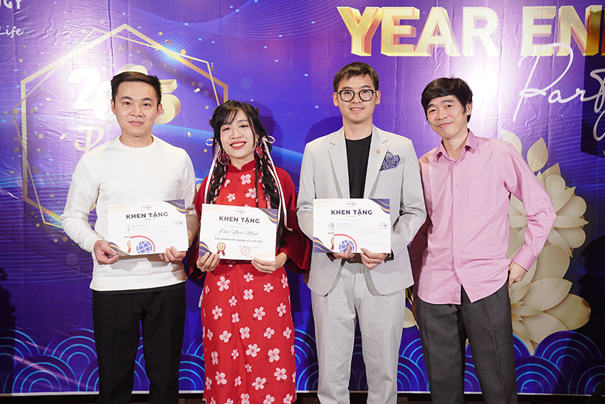 Những nhà quản lý tài ba luôn là nguồn cảm hứng cho cả đội! Xin chúc mừng 3 vị quản lý xuất sắc nhất năm 2024