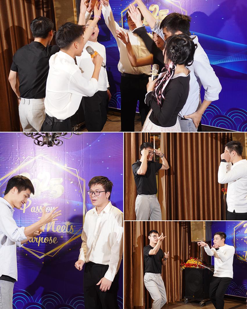 Màn thể hiện từ khóa của nhóm khiến cả hội trường cười nghiêng ngả