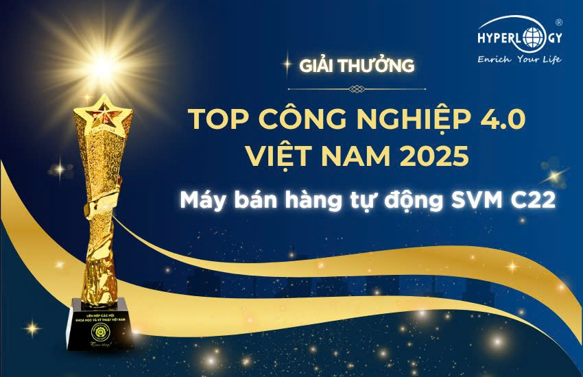 SVM C22 – Máy bán hàng tự động thông minh ứng dụng công nghệ 4.0
