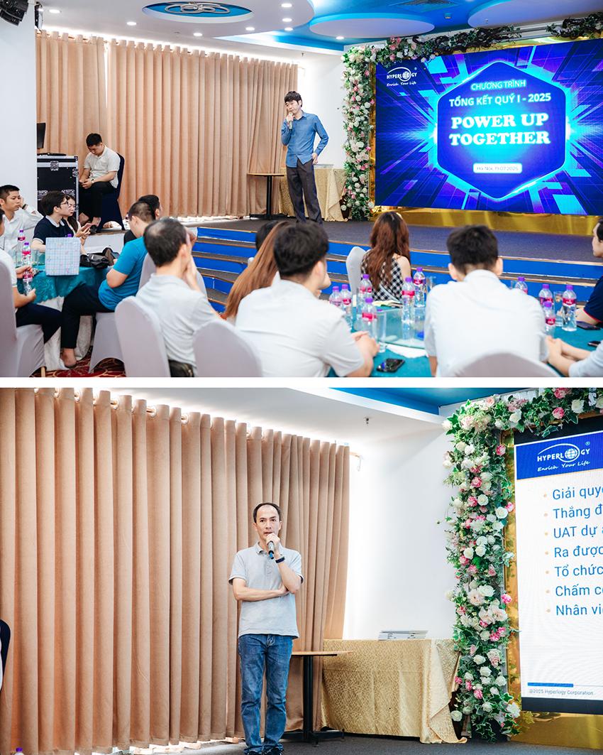 Lãnh đạo cấp cao của Hyperlogy có đôi phần chia sẻ, tổng kết Quý I và đưa ra định hướng cho một năm 2025 đầy hứa hẹn của Hyperlogy