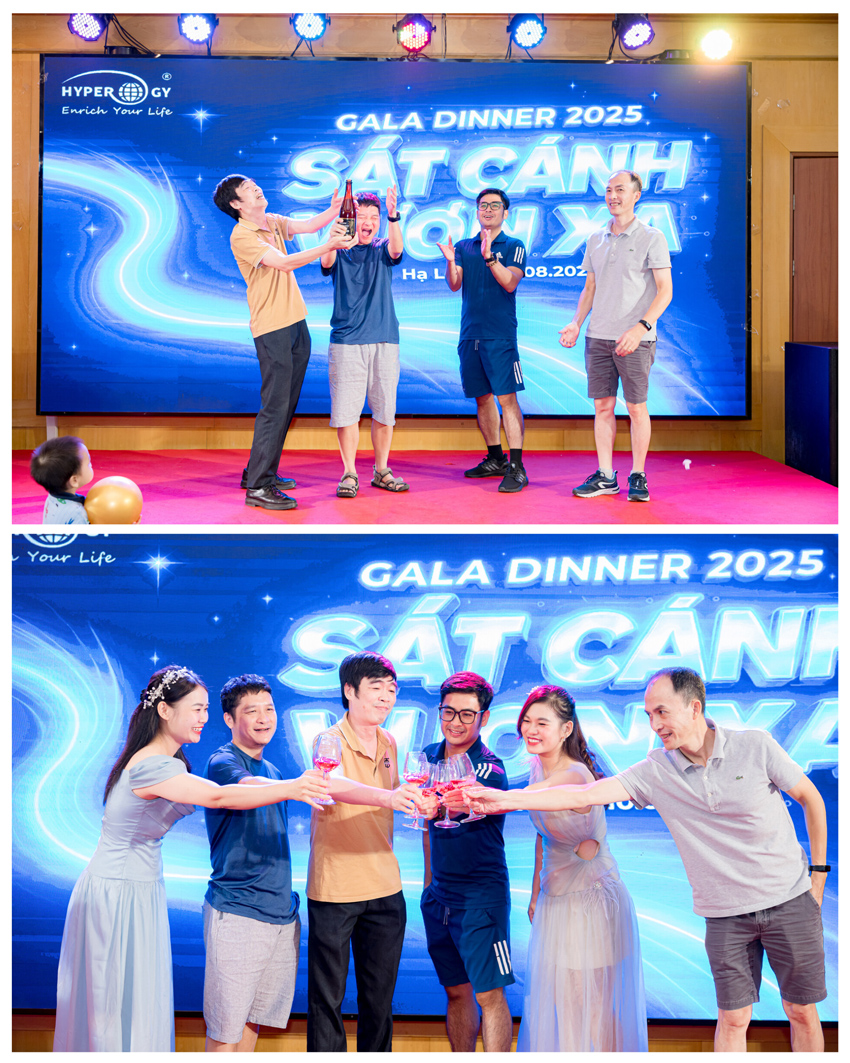 Nâng ly chúc mừng cho sự "Sát Cánh Vươn Xa"! Ban lãnh đạo cùng nhau khẳng định tinh thần đoàn kết và quyết tâm chinh phục những mục tiêu lớn hơn nữa