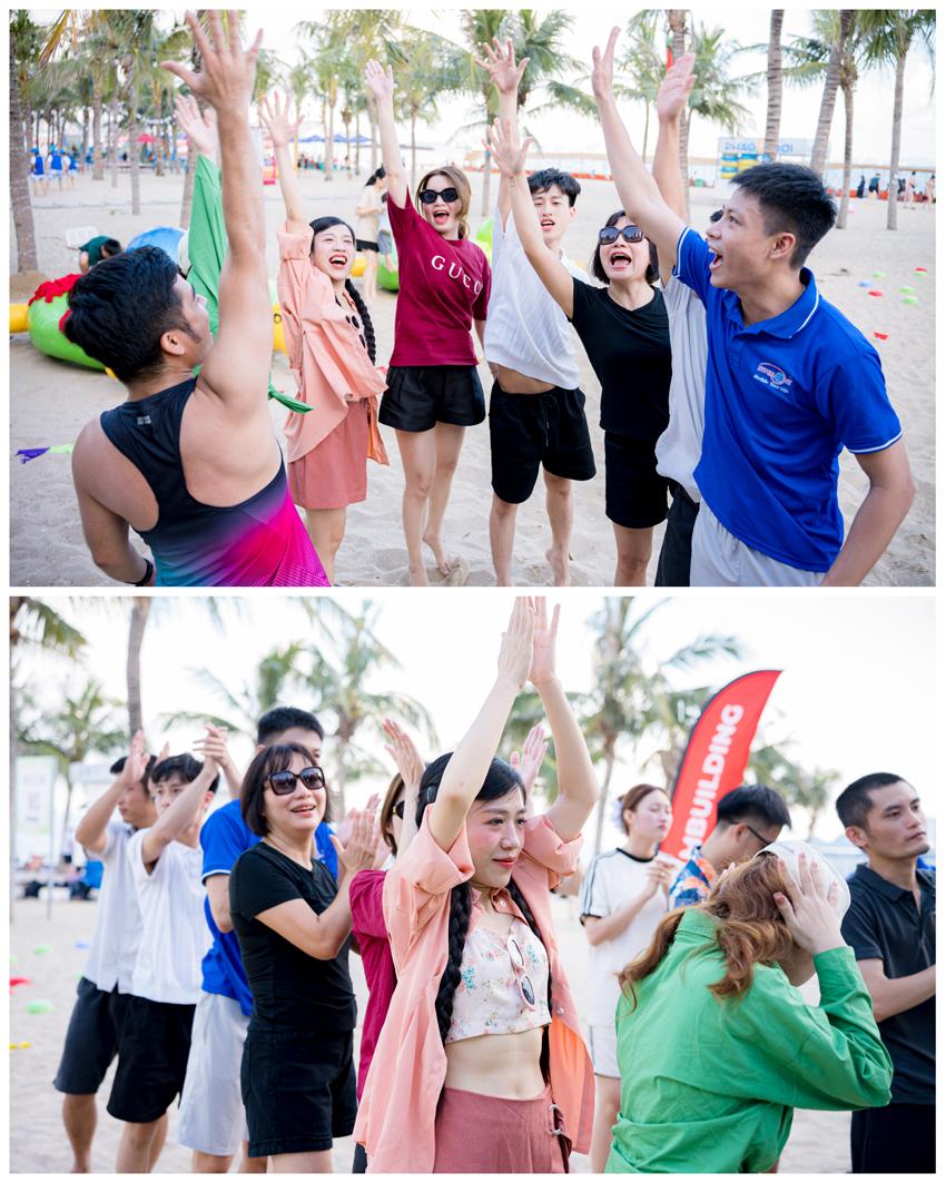 Các thành viên đã "lên dây cót" tinh thần, sẵn sàng viết nên câu chuyện chiến thắng vang dội