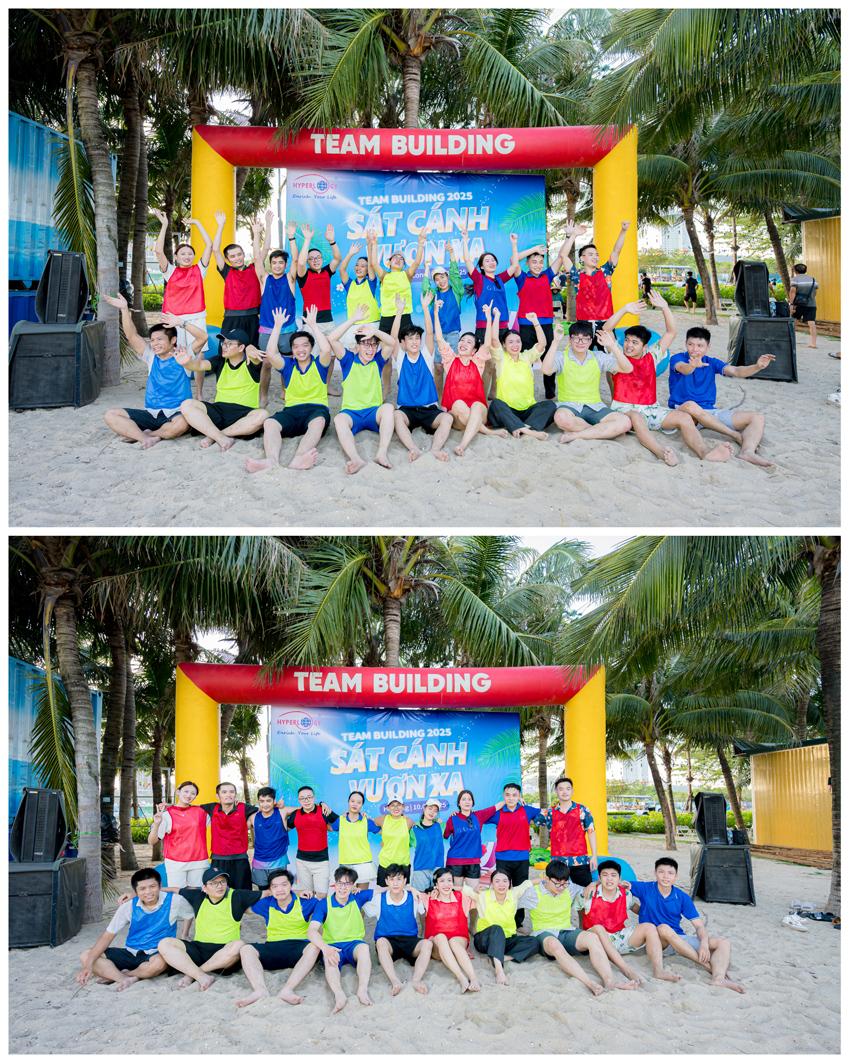 Các thành viên của Hyperlogy đã sẵn sàng cho những hoạt động bùng nổ tiếp theo
