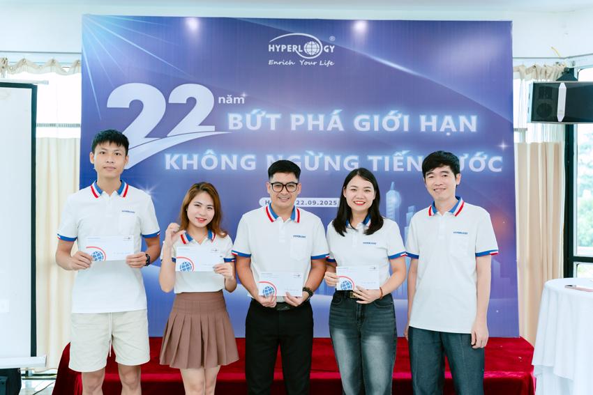 Sinh nhật không chỉ là thêm tuổi mới, mà còn là thêm trải nghiệm và bước tiến cùng Hyperlogy. Chúc mừng các CBNV có sinh nhật ở Tháng 9